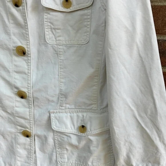 White Utility Jacket Talbots - Picture 5 of 8